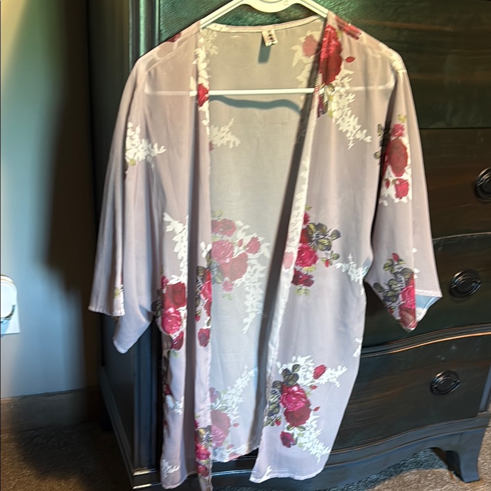 Floral Kimono Robe